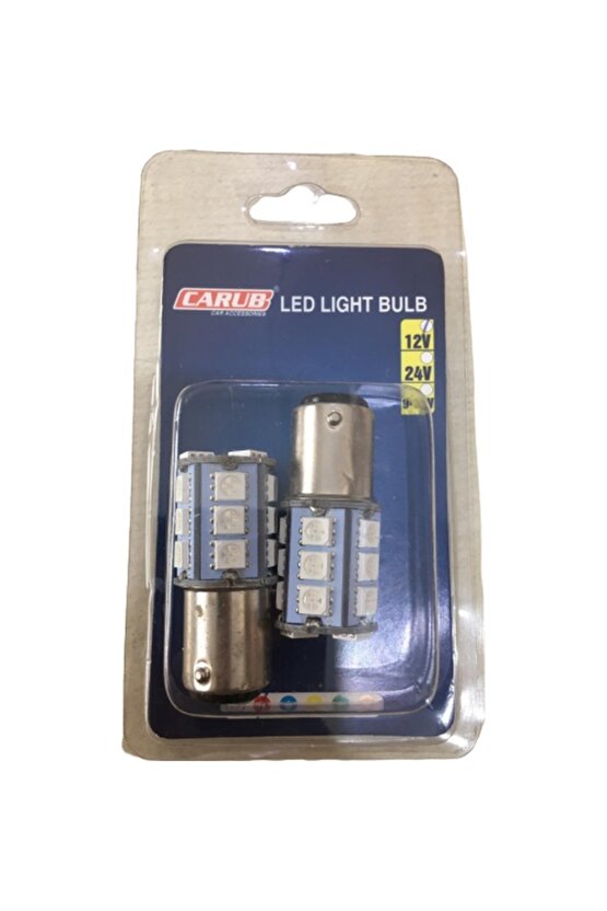 Stop Led Çift Duy Kırmızı Set
