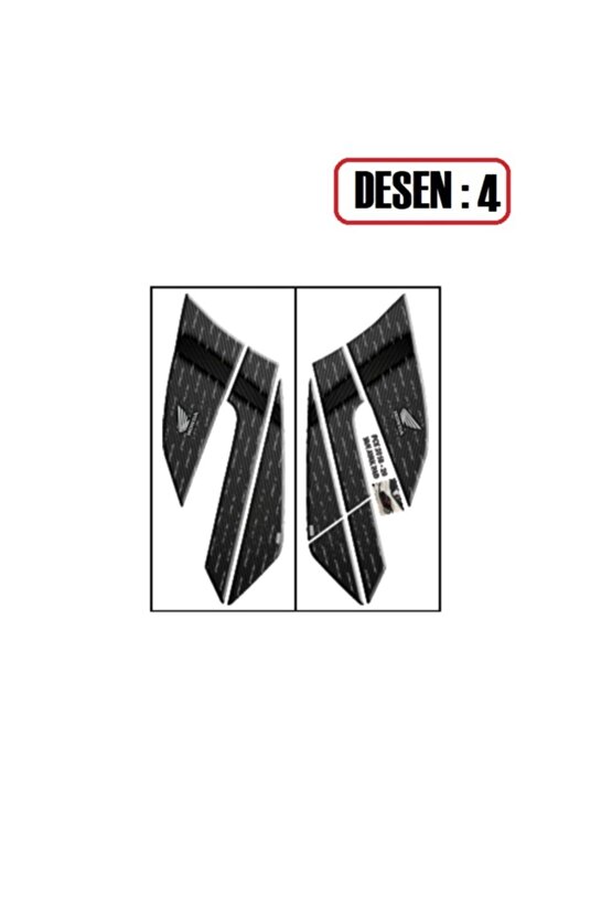 Honda Pcx Yan Ayak Pad Set 8 Parça (2018)