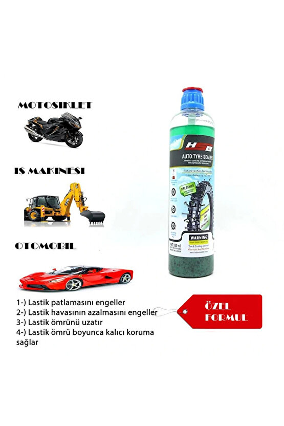 Hsb Lastik Patlak Sıvısı 500 ml
