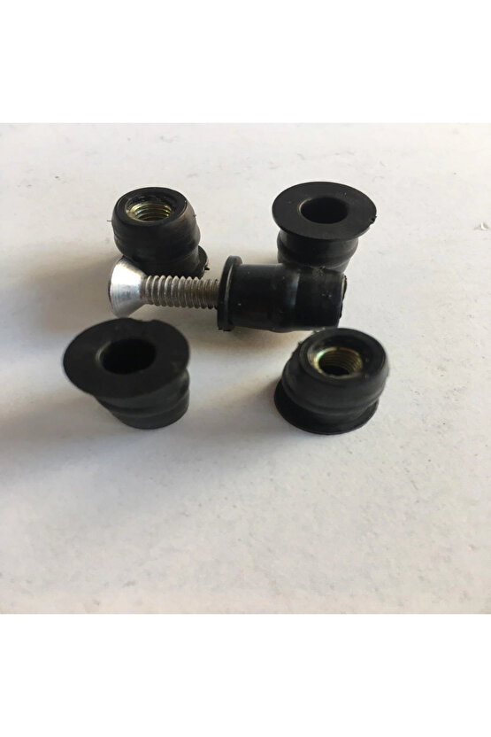 Motosiklet Üniversal Siperlik Cam Klipsi Süspansüyonlu 5 Ad