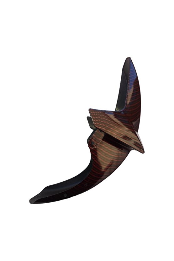 Ybr K Ön Çamurluk Karbon Kaplama Bordo %100 Yerli