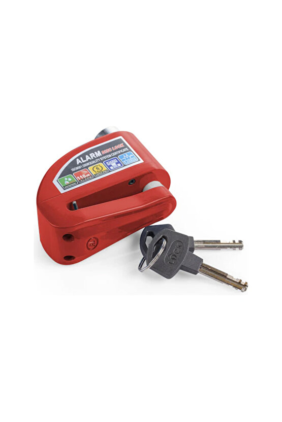 World Class Locks 110 Db Renkli Alarmlı Disk Kilidi