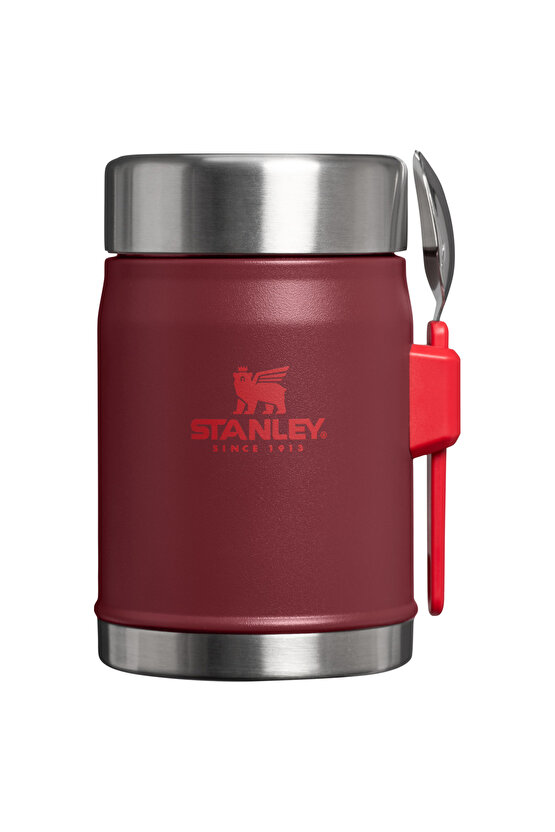 The Legendary Food Jar + Spork .4L  14oz Cranberry Yemek Termosu