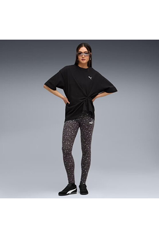 Essentials Animal Print Kadın Tayt