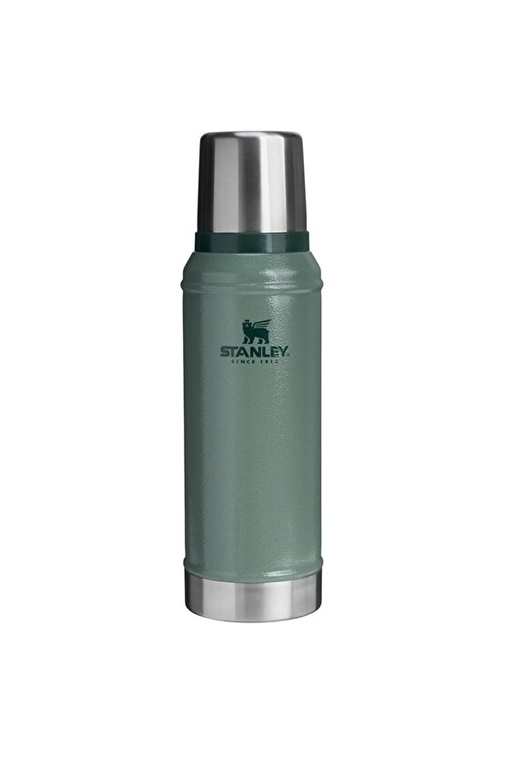 Klasik Vakumlu Çelik Termos 0,94 Lt Hammertone Green