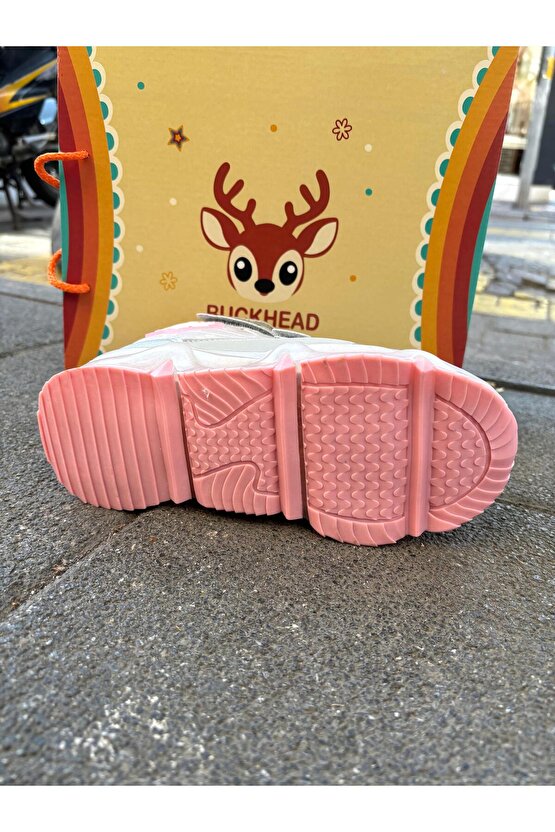 Buck3034 Snowy Kız Çocuk Bot GUMÜŞ