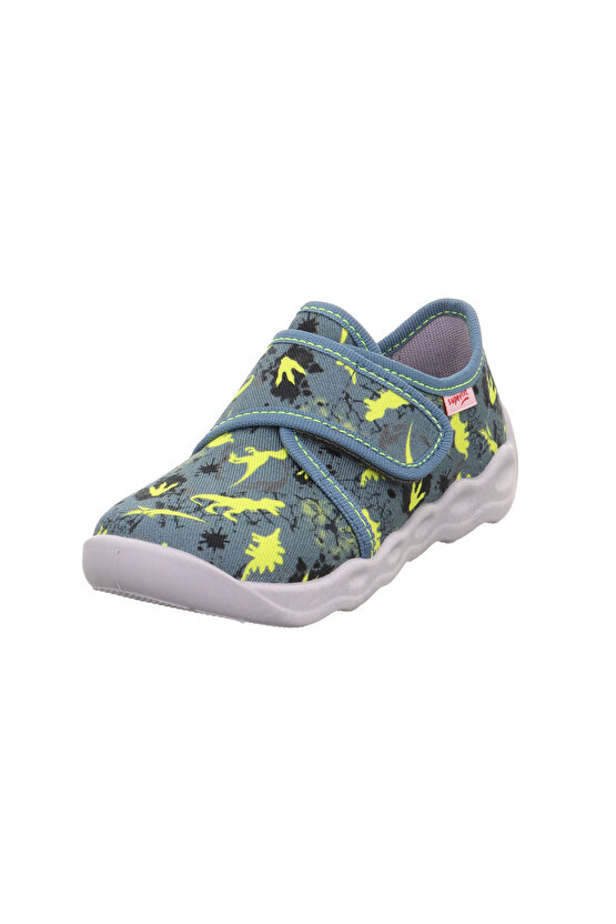 Üç İplik Kapşonlu Dijital Patchli SweatShirt - Füme