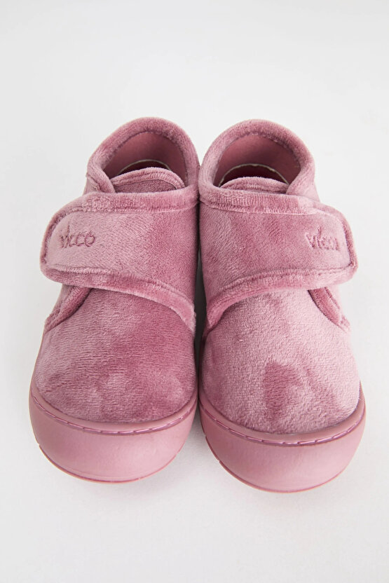 959.P19K.446 Color Kız Çocuk Patik Panduf Pembe