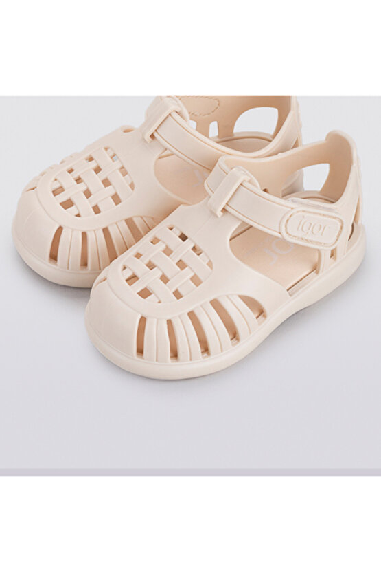 Tobby Solid Çocuk Günlük Stil Sandalet S10271-IGR079