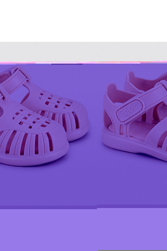 Tobby Solid Çocuk Günlük Stil Sandalet S10271-IGR079