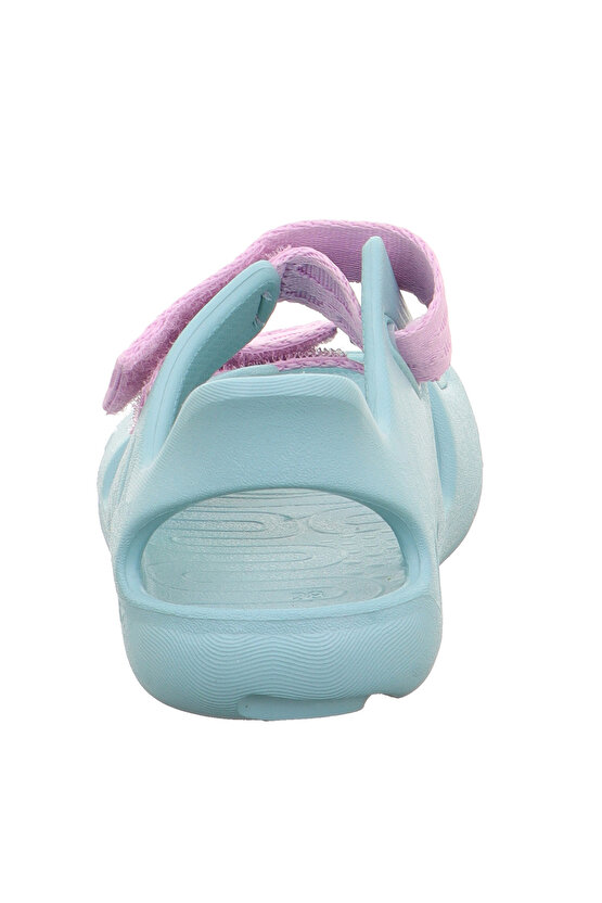 Yeşil Kız Çocuk Düz Sandalet