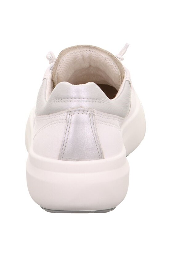 T4 Jump Hakiki Deri Anatomik Taban Beyaz Kadın Sneaker