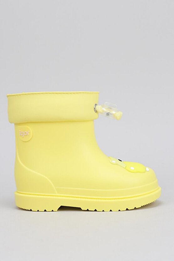 W10214 Bimbi Hipo Çocuk Sarı Yağmur Çizmesi