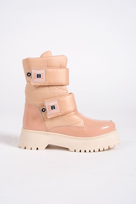 ELISA Cırt Cırtlı Paraşüt Kumaş Rugan Kadın Bot RTT - Ten