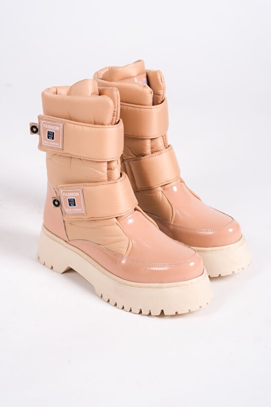 ELISA Cırt Cırtlı Paraşüt Kumaş Rugan Kadın Bot RTT - Ten