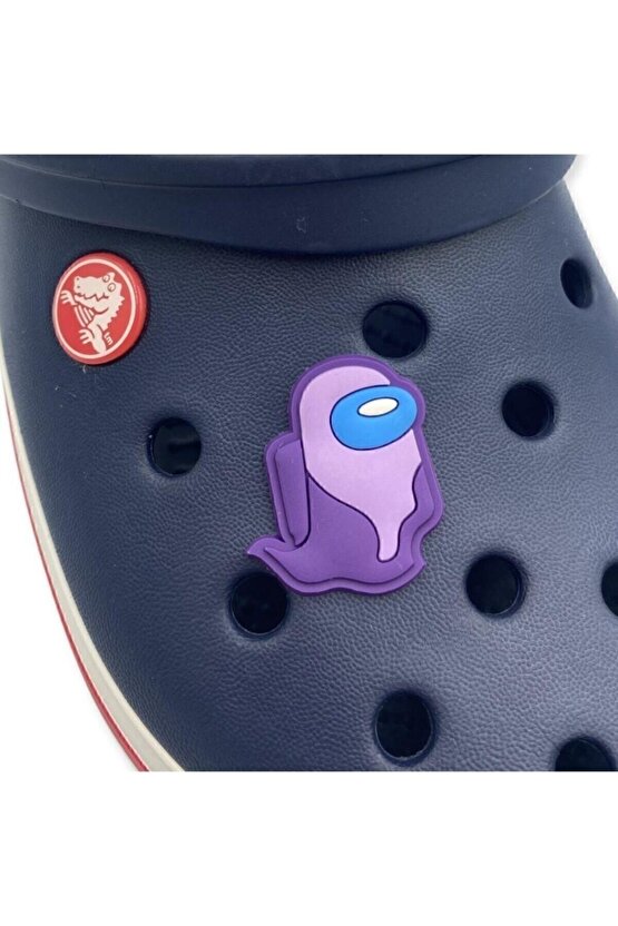 Jibbitz Mor Tekli Terlik Süsü