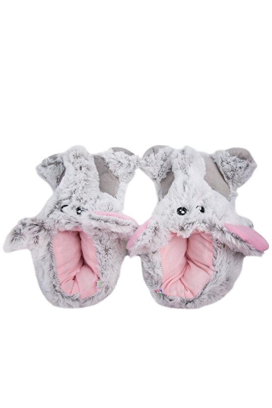 Elephant Hayvanlı Fil Kışlık Ev Pandufu