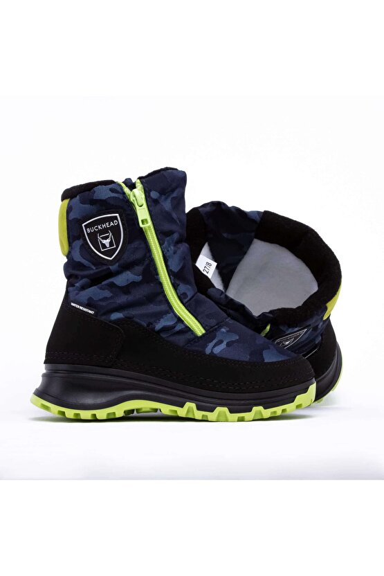 Çocuk Su Itici Fermuarlı Bot Buck1102 Dasdas Camo