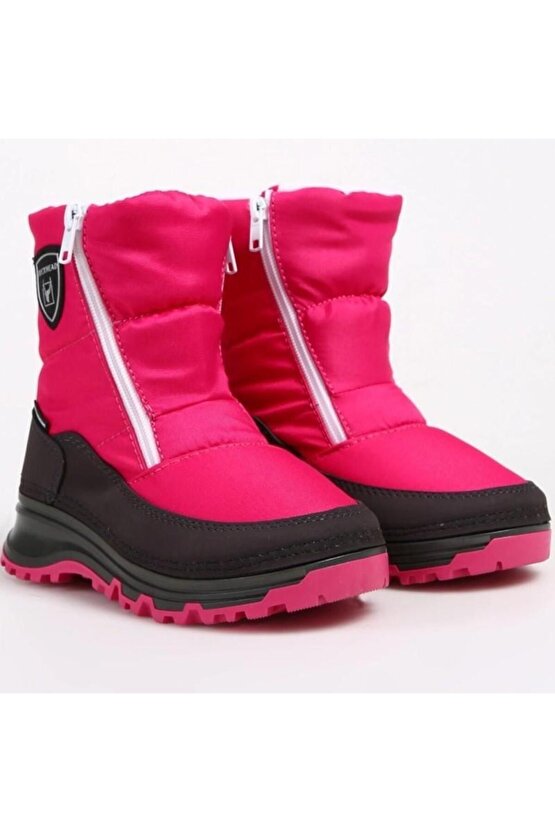 BUCK1075 Dasdas By Kız Çocuk Fuşya Kar Botu