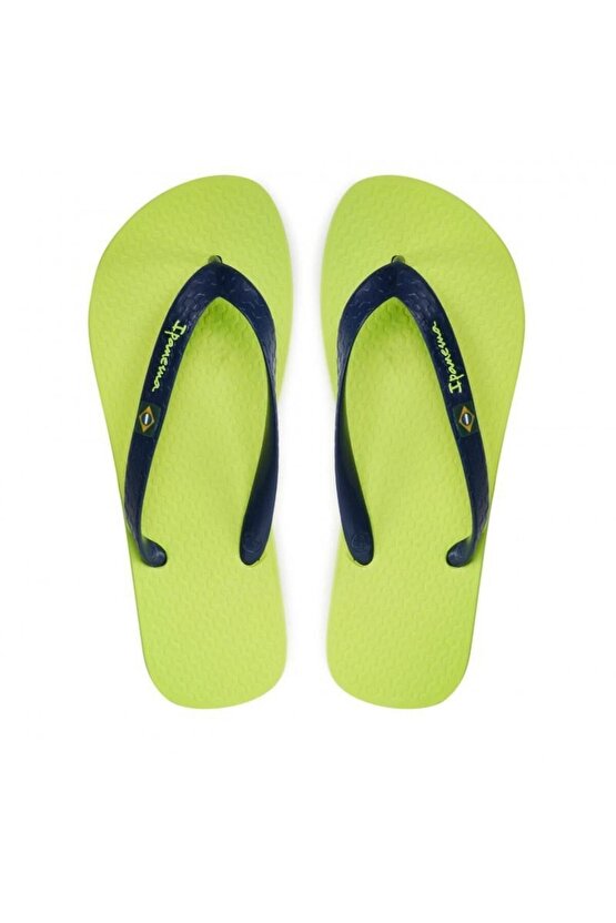 Erkek Yeşil Clas Brasil Terlik