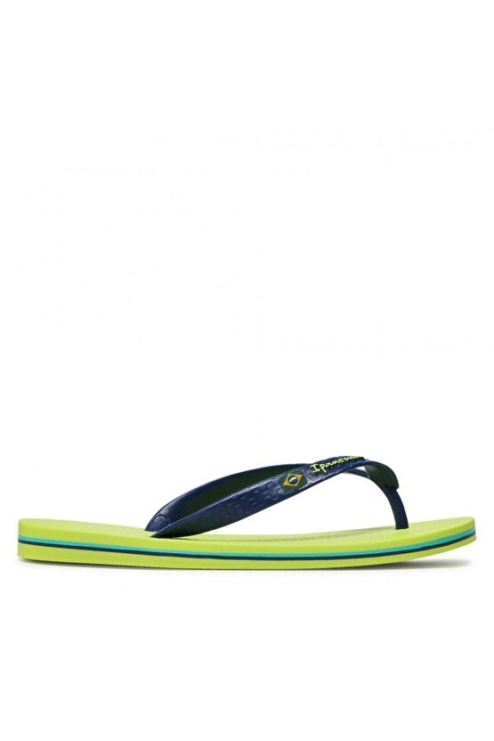 Erkek Yeşil Clas Brasil Terlik