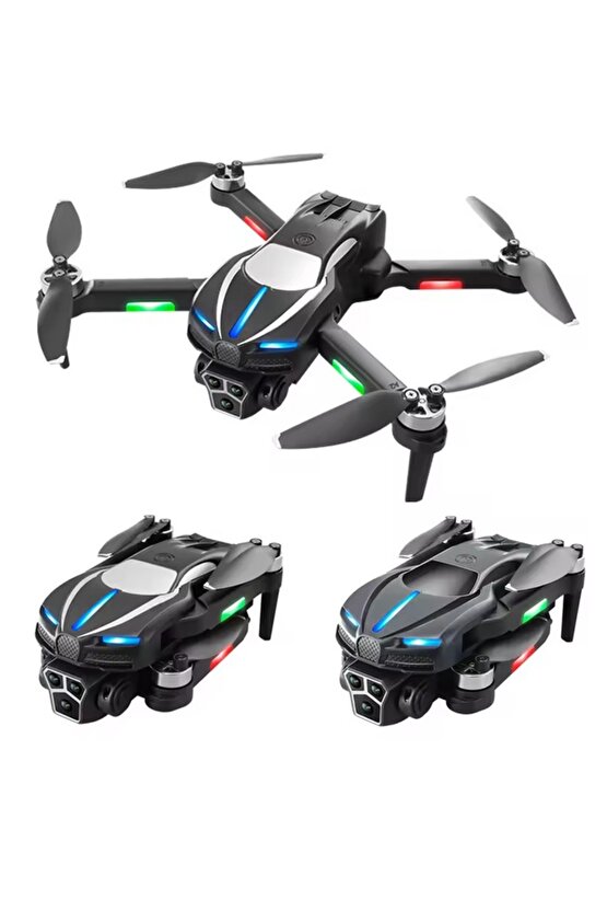 ÇİFT KAMERA VE BATARYALI DRONE UZAKTAN KUMANDALI APP DESTEKLİ QUADCOPTER TEK TUŞ İLE İNİŞ KALKIŞ