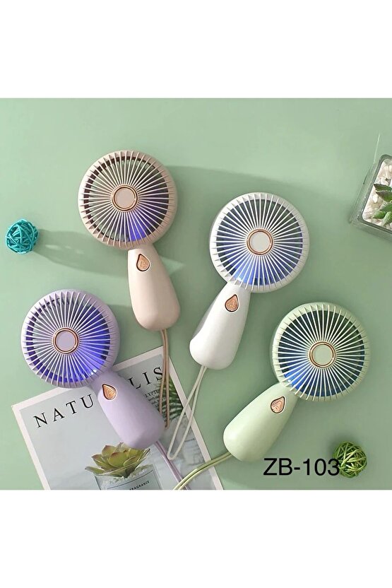 ŞARJLI EL FANI MİNİ VANTİLATÖR 3 HIZ KADEMELİ HAVA SOĞUTUCU SERİNLETİCİ MİNİ KLİMA