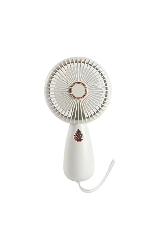 ŞARJLI EL FANI MİNİ VANTİLATÖR 3 HIZ KADEMELİ HAVA SOĞUTUCU SERİNLETİCİ MİNİ KLİMA