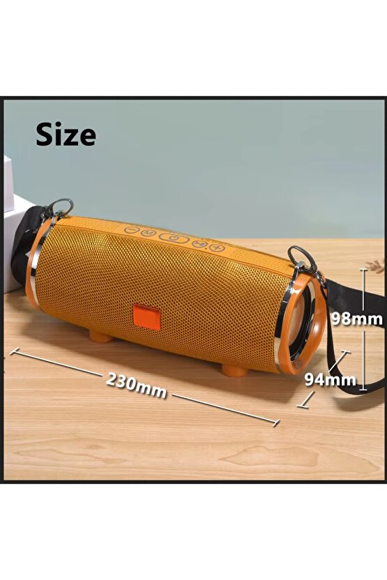 BLUETOOTH SPEAKER ŞARJLI KABLOSUZ HOPARLÖR PARTY BOX SES BOMBASI