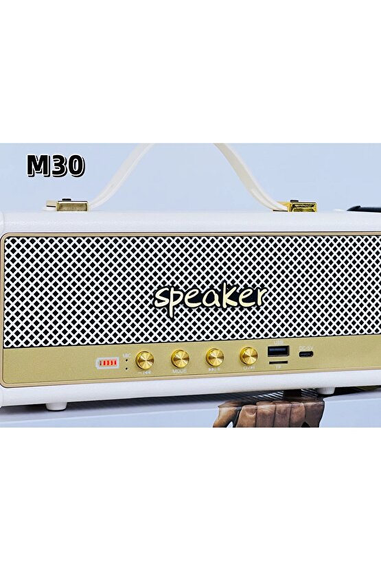 BLUETOOTH SPEAKER KABLOSUZ ŞARJLI HOPARLÖR PARTY BOX SES BOMBASI