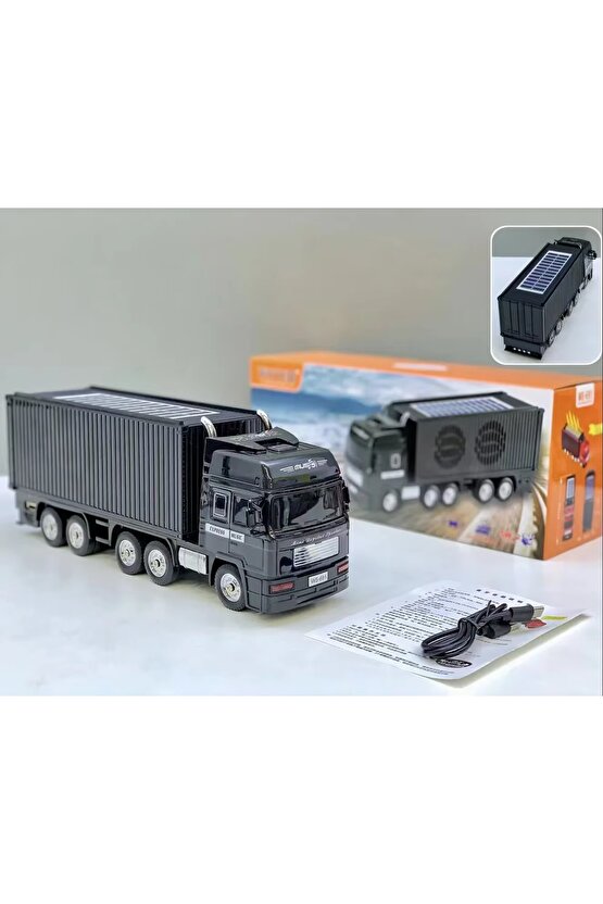 TIR ŞEKLİNDE BLUETOOTH SPEAKER ŞARJLI KABLOSUZ HOPARLÖR FM RADYO SD KART USB