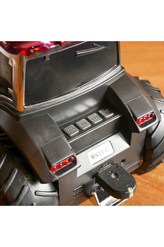 TRAKTÖR ŞEKLİNDE BLUETOOTH HOPARLÖR ŞARJLI KABLOSUZ SPEAKER FM SD KART USB