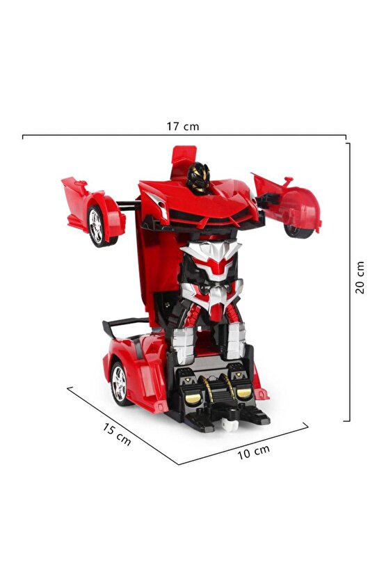 ROBOTA DÖNÜŞEN UZAKTAN KUMANDALI ARABA LAMBORGHİNİ MODEL ŞARJLI RC ARABA