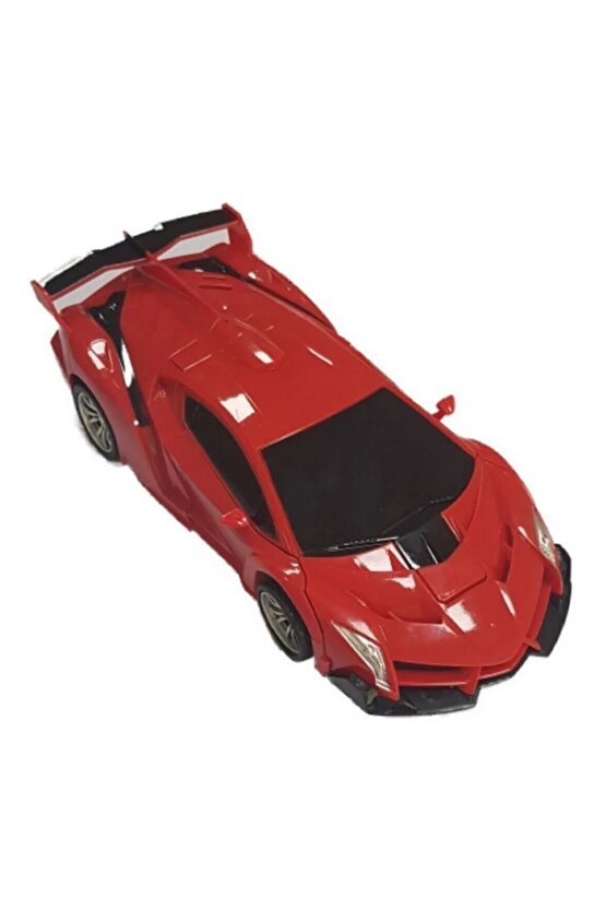 ROBOTA DÖNÜŞEN UZAKTAN KUMANDALI ARABA LAMBORGHİNİ MODEL ŞARJLI RC ARABA