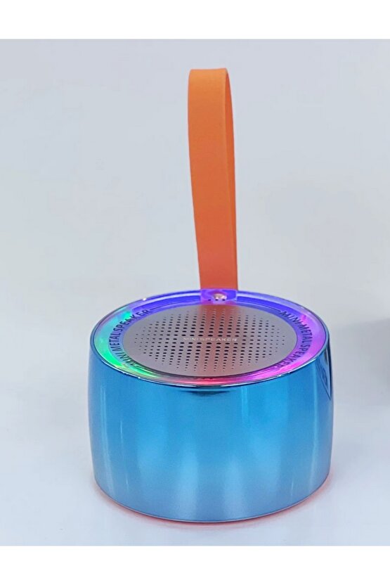 Metal Mini Kablosuz Hoparlör Şarjlı 4w Mini Bluetooth Speaker Tws Özellikli Ses Bombası