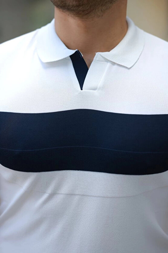 Erkek Yakalı Kısa Kollu Tişört