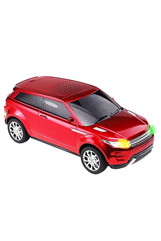 Land Rover Modeli Bluetooth Hoparlör Araba Şekli Bt Ses Kutusu Mini Stereo Tf Kart Usb Fm Radyo Aux