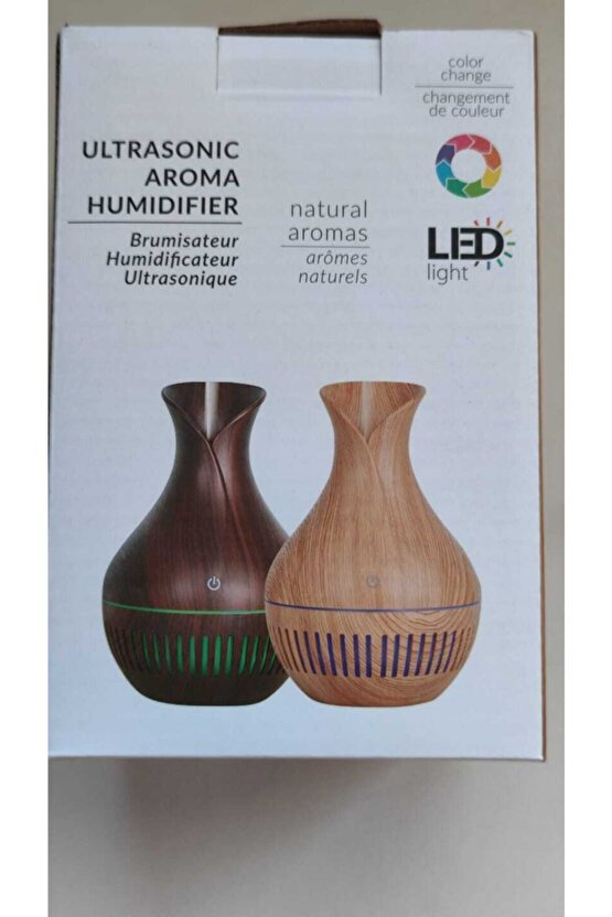 Mini Air Humudifier Led Işıklı Oda Hava Nemlendirici Aroma Terapi Difizör