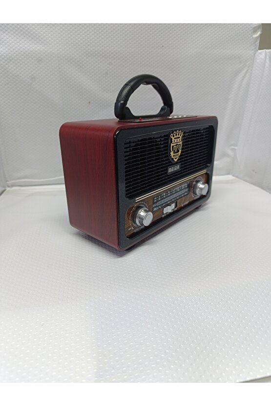 M-111bt Şarjlı Nostaljik Radyo Bluetooth-Kumanda Usbsdmp3