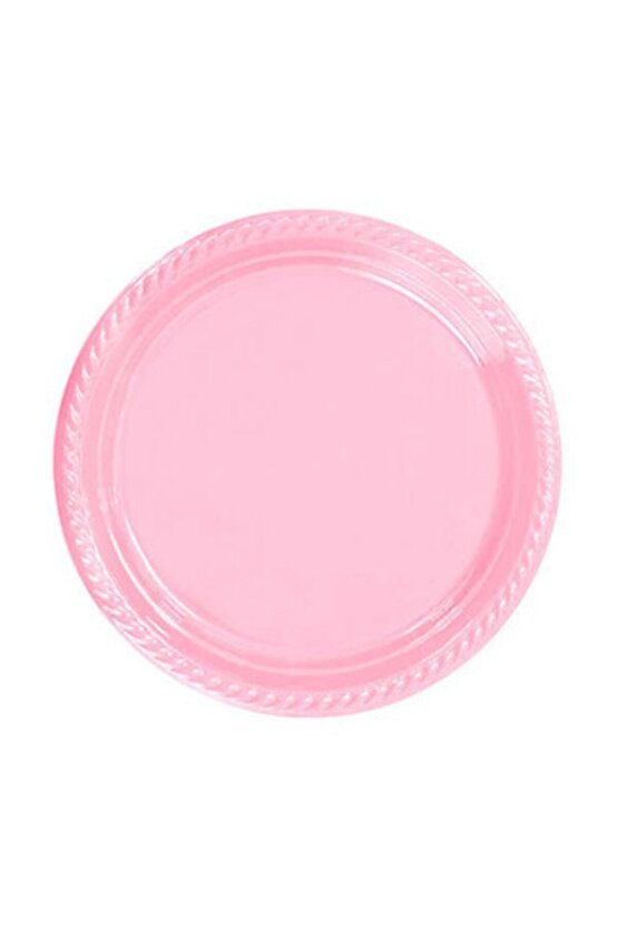 Yuvarlak Plastik Tabak 25li