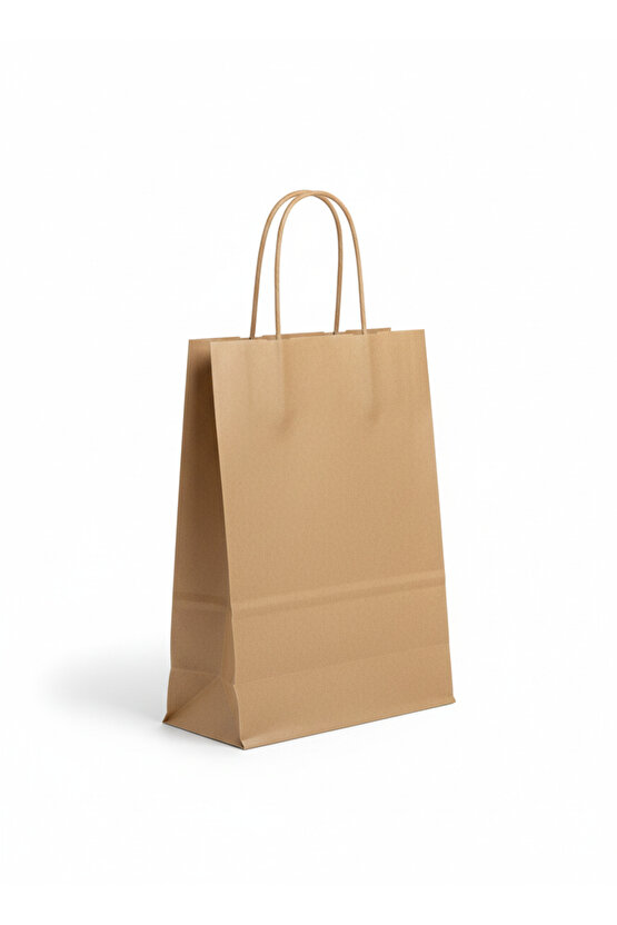 31X12x41 KRAFT KARTON ÇANTA (25’Lİ)
