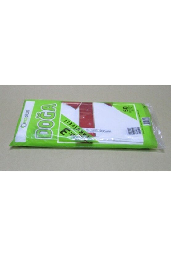 Takviyeli Renkli Baskı Mağaza Poşeti Çanta No:4 40x50 cm 50 Adet