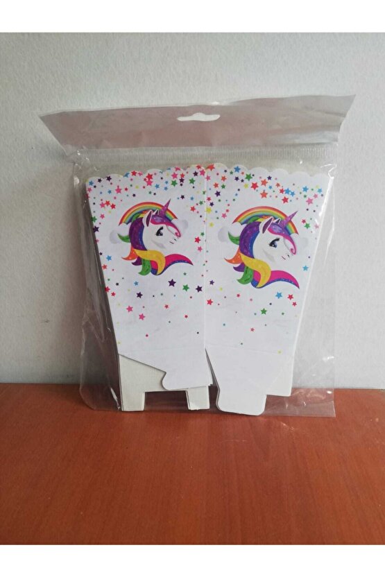 Unicorn Temalı Mısır Kutusu 8`li