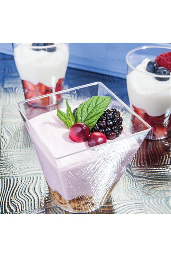 Rubikap Mini Kap Kase 120 ml 25 Adet (PS ŞEFFAF) (MC12)