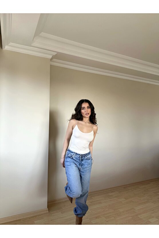 Taş ZRA Model Poliamid İp Askı Bluz