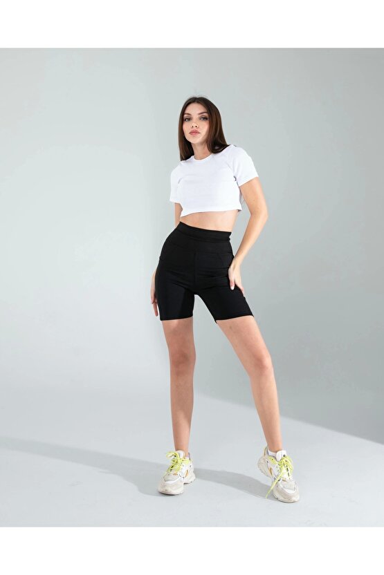 Beyaz Fitilli Kaşkorse Mini Bluz