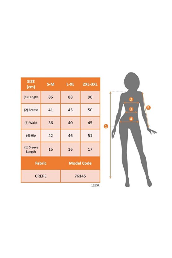 Kadın Kısa Kollu Kruvaze Yakalı örme Puantiyeli Krep Elbise