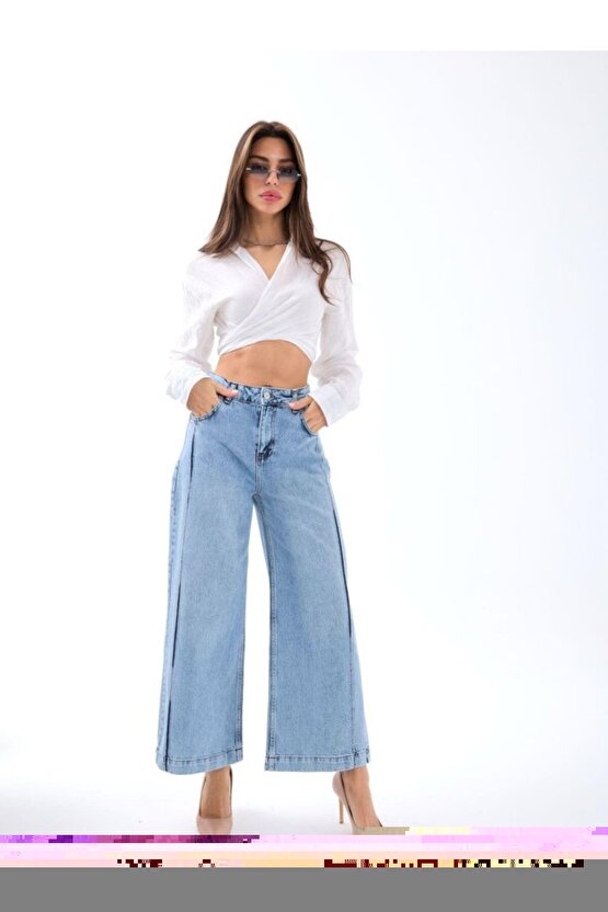 7356 KOT PANTOLON-MAVİ