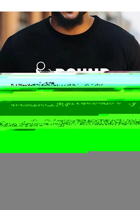 Erkek Around Baskılı Süprem T-shirt