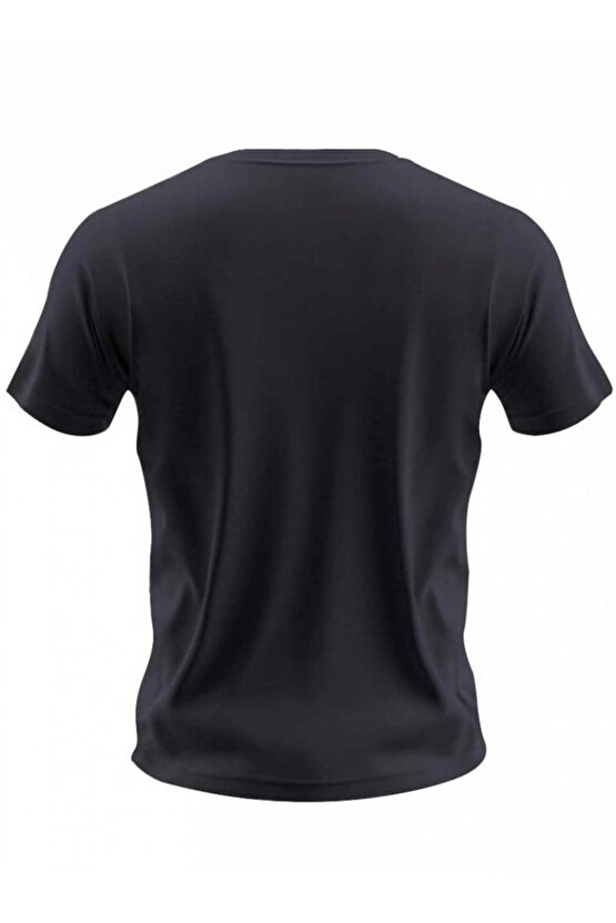 Erkek Around Baskılı Süprem T-shirt